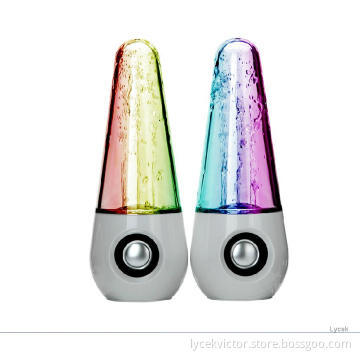 Led light Dance with Music Speaker Creative Fountain Music Speaker